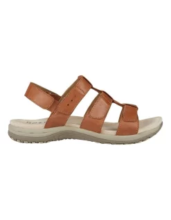 Outlet π Planet π Shoes Craft Leather π©΄ Sandal In Alpaca Brown β€οΈ