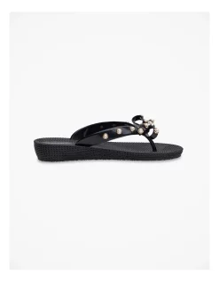 Best reviews of 💯 Taking Shape Pearl Wedge Jelly Slide In Black ✔️ -Sandals Thongs Online Shop unnamed file 1127