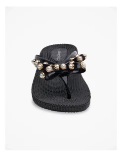 Best reviews of 💯 Taking Shape Pearl Wedge Jelly Slide In Black ✔️ -Sandals Thongs Online Shop unnamed file 1130