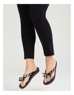 Best reviews of 💯 Taking Shape Pearl Wedge Jelly Slide In Black ✔️ -Sandals Thongs Online Shop unnamed file 1132