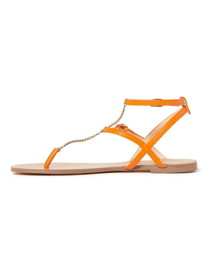 Brand new π Forever New Margot Chain π©΄ Sandal In Orange π 5 Brand new π Forever New Margot Chain π©΄ Sandal In Orange π - Image 3