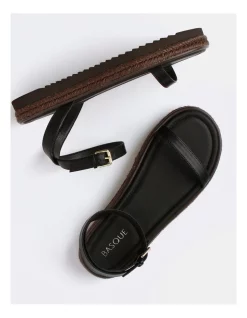 Buy 👍 Basque Restore 🩴 Sandal In Black ❤️ -Sandals Thongs Online Shop unnamed file 1257