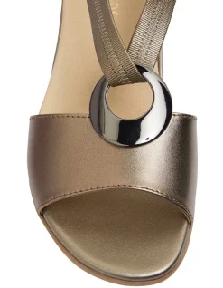 New 🛒 Wide Steps Caroline Pewter Metallic 🩴 Sandals 🎉 -Sandals Thongs Online Shop unnamed file 1302