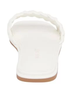 Top 10 🎉 Nine West Ohhi 🩴 Sandals In White 🛒 -Sandals Thongs Online Shop unnamed file 1475