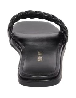 Outlet 🔔 Nine West Ohhi 🩴 Sandals In Black 🥰 -Sandals Thongs Online Shop unnamed file 1509