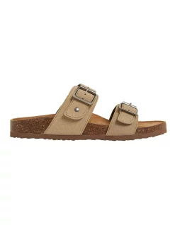 Cheapest 🛒 Ravella Decoy Taupe Fabric 🩴 Sandals 😀