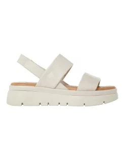 Best Sale 😀 Dune London Location 🩴 Sandals In Ecru 🧨