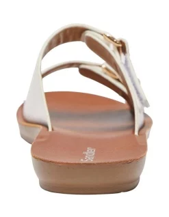 Deals ⌛ Sandler Grove Smooth 🩴 Sandals In White 👍 -Sandals Thongs Online Shop unnamed file 1749