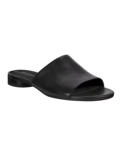Outlet 🎉 ECCO Flat Slide II 🩴 Sandals In Black 🧨