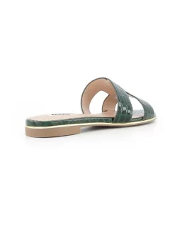 Outlet 🔥 Dune London Looper 🩴 Sandals In Green 🛒 -Sandals Thongs Online Shop unnamed file 1847