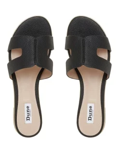 Deals 🎉 Dune London Looper 🩴 Sandals In Black 🤩 -Sandals Thongs Online Shop unnamed file 1852