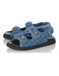 New 🔔 Dune London Lockstock 🩴 Sandals In Blue ⭐ -Sandals Thongs Online Shop unnamed file 1856