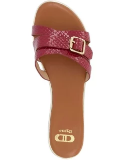 Deals 🎉 Dune London Liza 🩴 Sandals In Burgundy ❤️ -Sandals Thongs Online Shop unnamed file 1867