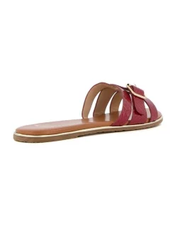 Deals 🎉 Dune London Liza 🩴 Sandals In Burgundy ❤️ -Sandals Thongs Online Shop unnamed file 1868
