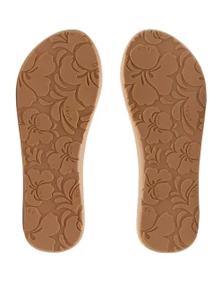 Top 10 👍 Roxy Elora Faux Leather 🩴 Sandals In Brown 😍 -Sandals Thongs Online Shop unnamed file 1892