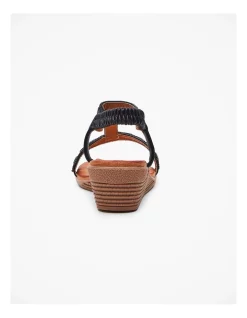 Hot Sale 🌟 Taking Shape Elevated Bling Wedge 🩴 Sandal In Black 👍 -Sandals Thongs Online Shop unnamed file 1895