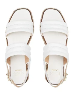 Flash Sale 🛒 Dune London Kazzy 🩴 Sandals In White 🎁 -Sandals Thongs Online Shop unnamed file 1957