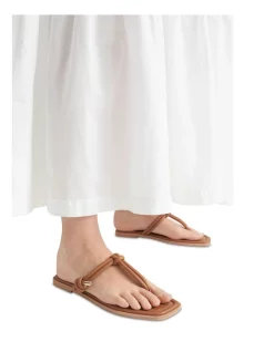 Promo 🌟 Seed Heritage Liora Knot 🩴 Sandal In Brown 👍 -Sandals Thongs Online Shop unnamed file 2056