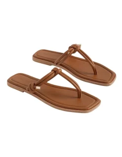 Promo 🌟 Seed Heritage Liora Knot 🩴 Sandal In Brown 👍 -Sandals Thongs Online Shop unnamed file 2057