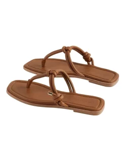 Promo 🌟 Seed Heritage Liora Knot 🩴 Sandal In Brown 👍 -Sandals Thongs Online Shop unnamed file 2058