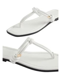 Cheapest 🔔 Seed Heritage Liora Knot 🩴 Sandal In White 😉 -Sandals Thongs Online Shop unnamed file 2064