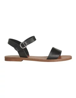 Buy 🧨 Windsor Smith Bondi Black Leather 🩴 Sandal ❤️