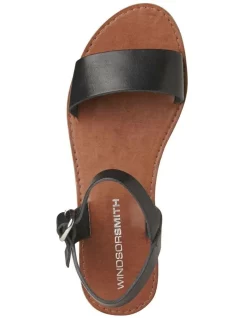 Buy 🧨 Windsor Smith Bondi Black Leather 🩴 Sandal ❤️ -Sandals Thongs Online Shop unnamed file 2134