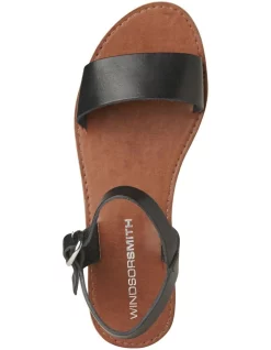Buy 🧨 Windsor Smith Bondi Black Leather 🩴 Sandal ❤️ -Sandals Thongs Online Shop unnamed file 2135