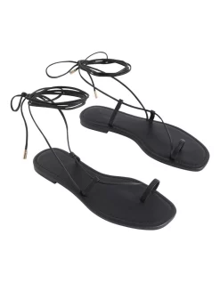 Wholesale 🧨 Seed Heritage Steffi Tie Up 🩴 Sandal In Black 🎉 -Sandals Thongs Online Shop unnamed file 2159