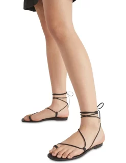 Wholesale 🧨 Seed Heritage Steffi Tie Up 🩴 Sandal In Black 🎉 -Sandals Thongs Online Shop unnamed file 2161