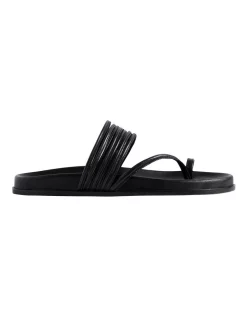 Cheap ✔️ Seed Heritage Tegan Footbed 🩴 Sandal In Black ✔️