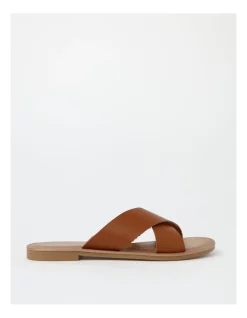 Brand new ❤️ Miss Shop Alice 🩴 Sandal In Tan 🎉