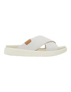 Best Pirce 🥰 Easy Steps Ferry White Gold 🩴 Sandals ⭐
