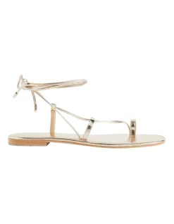 Best Sale π Seed Heritage Steffi Tie Up π©΄ Sandal In Gold π―