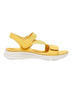 Flash Sale 𧨠Active Flex By Easy Steps Neon π©΄ Sandals In Mustard Multi π§¨