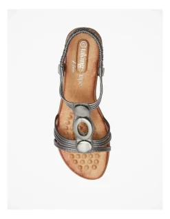 Deals 👍 Taking Shape Cathy Elevated Wedge 🩴 Sandal Gunmetal ✔️ -Sandals Thongs Online Shop unnamed file 2409