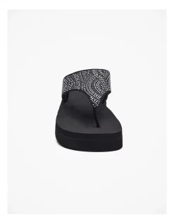 Budget 👍 Taking Shape Diamante Soft 🩴 Sandal In Black 🤩 -Sandals Thongs Online Shop unnamed file 2442