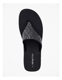 Budget 👍 Taking Shape Diamante Soft 🩴 Sandal In Black 🤩 -Sandals Thongs Online Shop unnamed file 2443