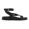 Cheapest 💯 French Connection Riva Leather 🩴 Sandal In Black 🧨 -Sandals Thongs Online Shop unnamed file 2538