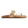 Flash Sale 😀 Seed Heritage Tegan Footbed 🩴 Sandal In Gold 🔥 -Sandals Thongs Online Shop unnamed file 2587