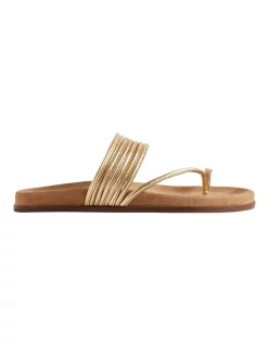 Flash Sale π Seed Heritage Tegan Footbed π©΄ Sandal In Gold π₯