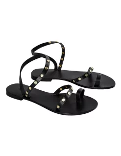 Best reviews of 🔔 Tony Bianco Finola Black Flat 🔥 -Sandals Thongs Online Shop unnamed file 2595