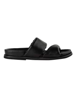 Hot Sale 🤩 Tony Bianco Henry Black Nappa 🩴 Sandals 🔔