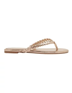 Outlet ⭐ Nine West WantIt 🩴 Sandals In Rose Gold 🎉