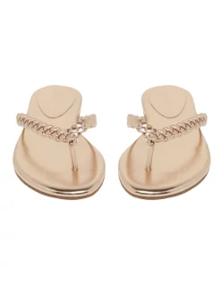 Outlet ⭐ Nine West WantIt 🩴 Sandals In Rose Gold 🎉 -Sandals Thongs Online Shop unnamed file 2642