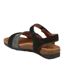 Coupon 🔥 Planet 👟 Shoes Orlene Nubuck Leather 🩴 Sandal In Black/Multi 🛒 -Sandals Thongs Online Shop unnamed file 2714