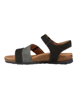 Coupon 🔥 Planet 👟 Shoes Orlene Nubuck Leather 🩴 Sandal In Black/Multi 🛒 -Sandals Thongs Online Shop unnamed file 2715