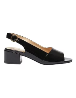 Coupon 🔥 Easy Steps Macy Black Patent 🩴 Sandals ⭐