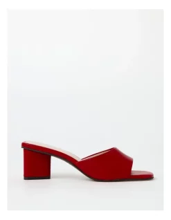 Flash Sale 😉 Basque Pris Leather 🩴 Sandal In Red 😀