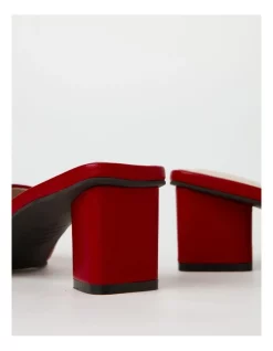 Flash Sale 😉 Basque Pris Leather 🩴 Sandal In Red 😀 -Sandals Thongs Online Shop unnamed file 3145